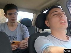 Getting off, handjob, suck off