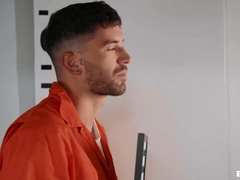 Inked Chris Damned Face Fuck In The Prison