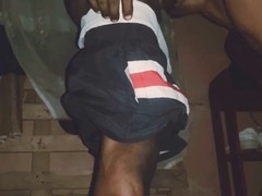 Horny amateur femboy gives hot gay blowjob in homemade video