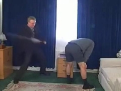 bend over