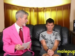 Jezz Drizzle will get a food tickle when he gets the wrong answer on a game show