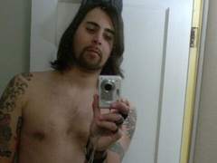 Tubby guy named Adam shows off his booty and dick as well