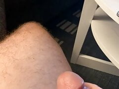 WHITE AND MASSIVE COCK CUMMING! BIG LOADS