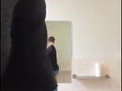 Boy sagging and cum at university 7