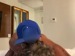 White Pearly Stud And The BIG BLACK COCK