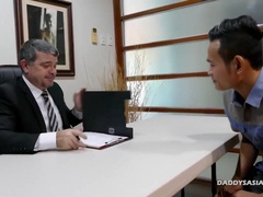 Step daddy Mike Barebacks Asian Boy Joshua