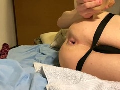 Toyed, anal toy, gay boy