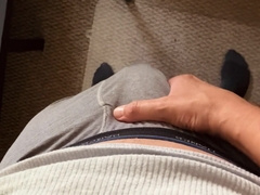 Rips clothes off to get to his penis!