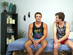 fag fondles Cum with a Happy ending