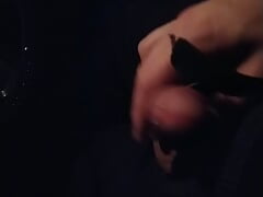 Wank in the car