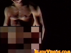 Gorgeous retro gay rimmed before passionate dick sucking