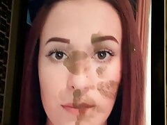 Cum tribute on face for Laura 96x