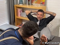 Gay sole licking, gay worship, toe sucking