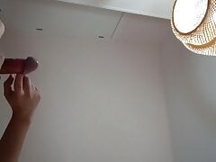 I jerk off my big cock every day because my stepmom loves a lot of cum on her tits  #12