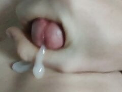 Youngcock Sunny cum hard