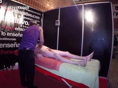 Softcore masculine jizz-shotgun rubdown