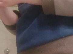 Shoveling out a adorable lump of meat: mary prolapse and a lil faux-cock after s**t