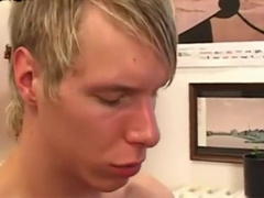 Trio Nice-looking Twinks Hard Sex And Facialcum