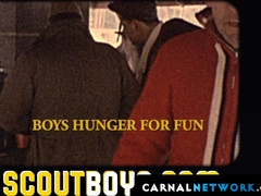 The scoutmasters anal fuck Jack Bailey and Marcus Rivers plus another boy scout fucki