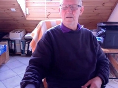 74-Year-Old German Silver Daddy Cums Hard 2