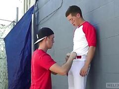 sleazy BASEBALL PLAYERS receive tasty IN The DUGOUT