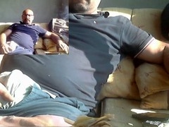 Bear cumshot, onanism, hands free cumshot