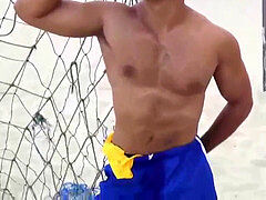 Soloboy, brazilian, gay-masturbation