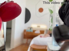 Yuri Diaz screwing his pal during instructing.