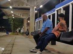 Bus Driver Picking up Passenger at Stop Flick two