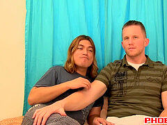 Long haired gay jock loves hard dick up in his ass fuck-hole