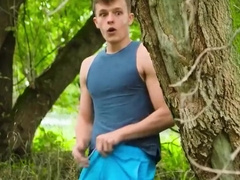 Twink With A Perfect Asshole Gets Fucked Out In Beautiful Nature