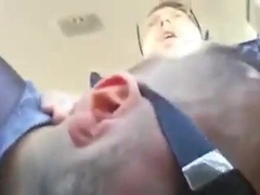 Guy blows me in the car spills the cum and licks it up 8