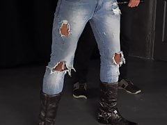 Straight Latino Muscle Stud Turned BDSM Bondage Slave