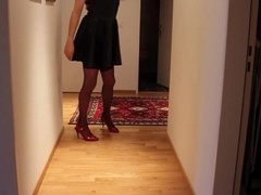 Leather Skirt, Red Heels: Crossdresser's Solo Play