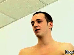 He loves finger-tickling his rump before drilling it with his cock