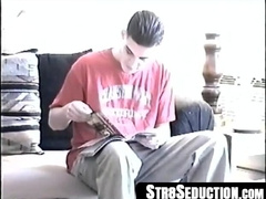 Str8Seduction.com - Tony's cock grows into a big boner inside of Vinnie's wet mouth