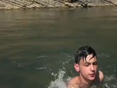 Rubax Video - Carlos Outdoor Screen Test (no Cum) Just Sexy