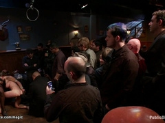 Big-Chested stunner fisted and fuckedi n public (James Deen)