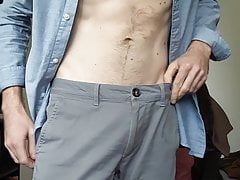 I open my shirt and more