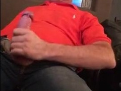 Str8 daddy jerking watching porn 7