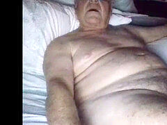 granddad spunk on webcam