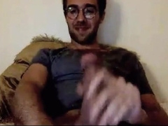 Beautiful French Str8 Man Shoots All Over Himself 214