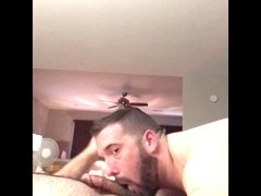 There intimate daddy and boy encounter