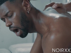 Nick Capra has interracial anal with black stud Taye Scott