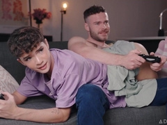 Gamer Femboy SAM LEDGER Scores With Ultra-kinky Beau