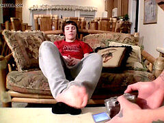 gays film each others soles while jerking off their cocks