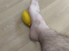 Lemon foot fetish