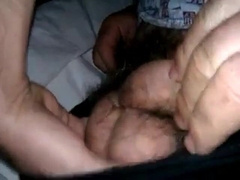 Touching My Dad's Soft Dick While He [censored]