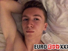 Fit Alexander Light Films Himself While Masturbating Hard Prick