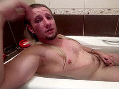 JerkVlog #2 My future PH-studio and wank off to Mila Fox in the tub